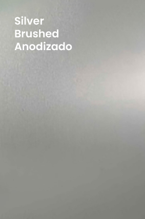 Silver Brushed Anodizado
